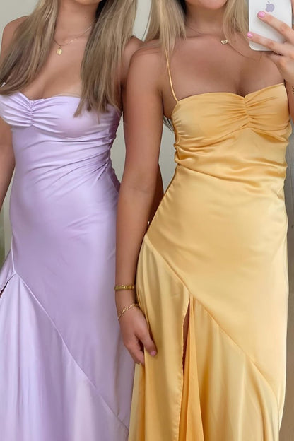 Yellow prom dresses, evening dresses,party dresses, sexy formal dress      fg3346