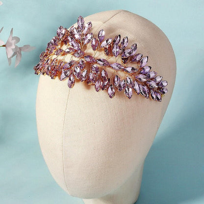 Pretty/Romantic/Stylish/Luxury Crystals Headbands/Headpiece Rhinestone Alloy Wedding Jewelry