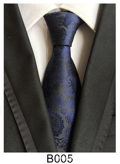 Men's Business Formal Evening Jacquard Tie