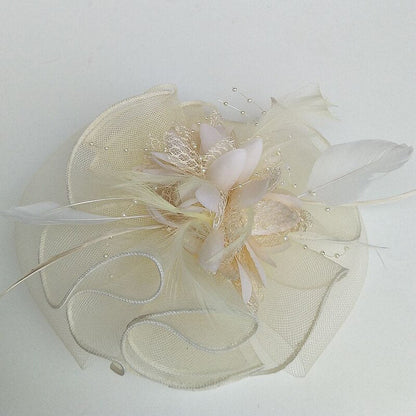 Women's Kentucky Derby Hat Wedding Fascinators/Headpiece with Feather & Beadings