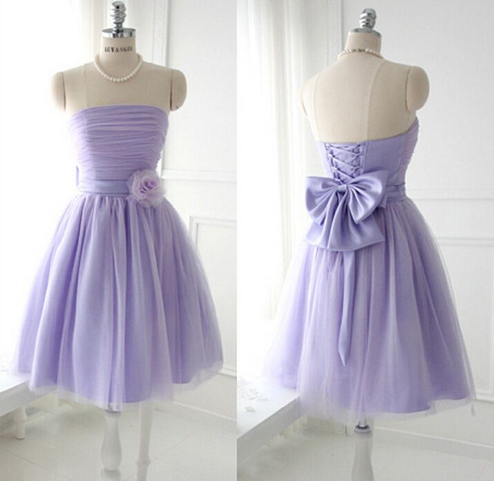 Cute short prom dress,homecoming dress,bridesmaid dress  7629