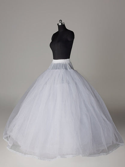 Wedding / Special Occasion Tulle Floor-length Ball Gown Petticoats