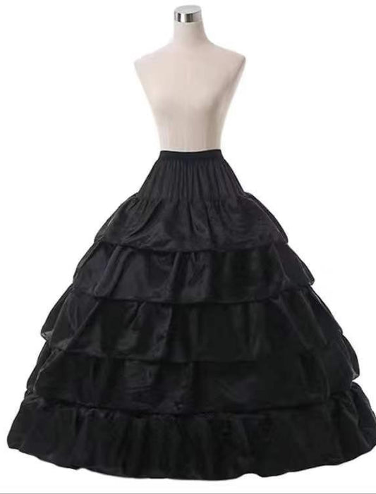 Wedding / Party Polyester Floor-length Ball Gown Petticoats