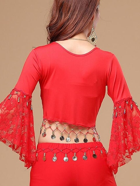 Belly Dance Long Sleeve Top Women's Performance