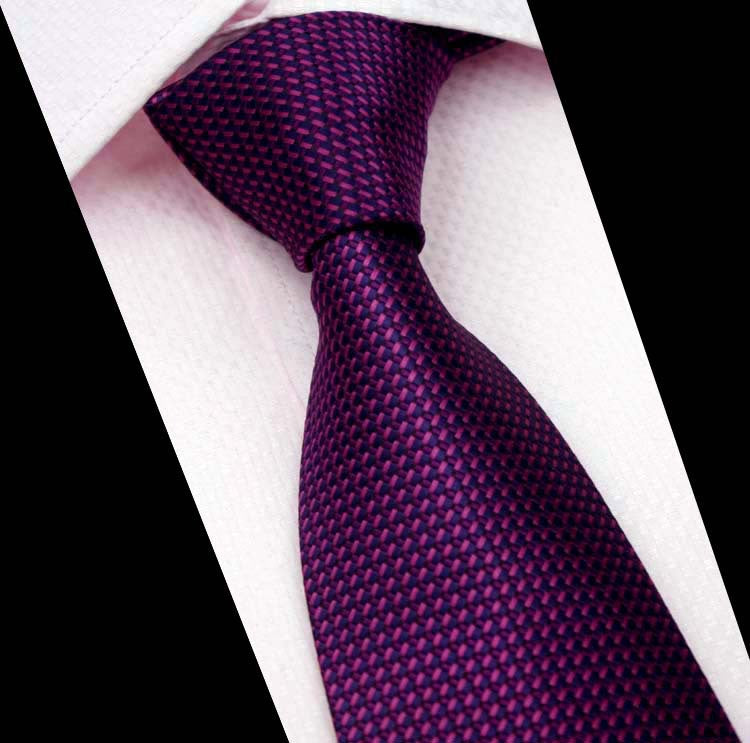 Men's Business Formal Evening Solid Color Tie