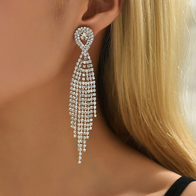 Luxury Elegant Wedding Party Holiday Earrings