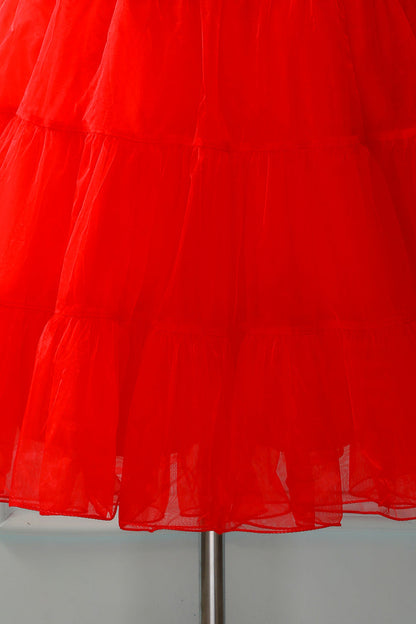 Red Tutu Petticoat