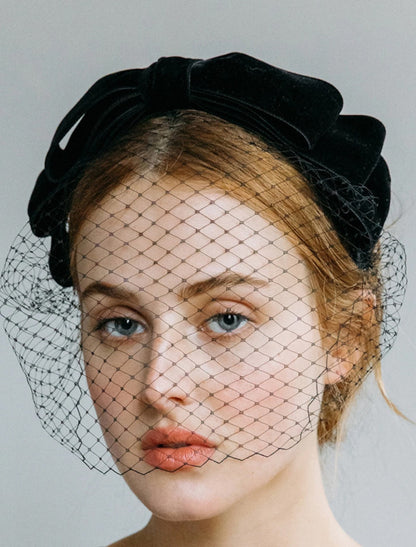 One-tier Simple / Vintage Wedding Veils / Blusher Veils