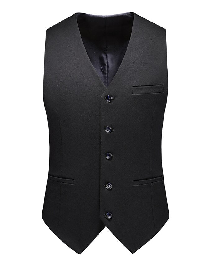 Men's Tailored Fit Single Breasted One-button 3 Pieces Wedding Suits