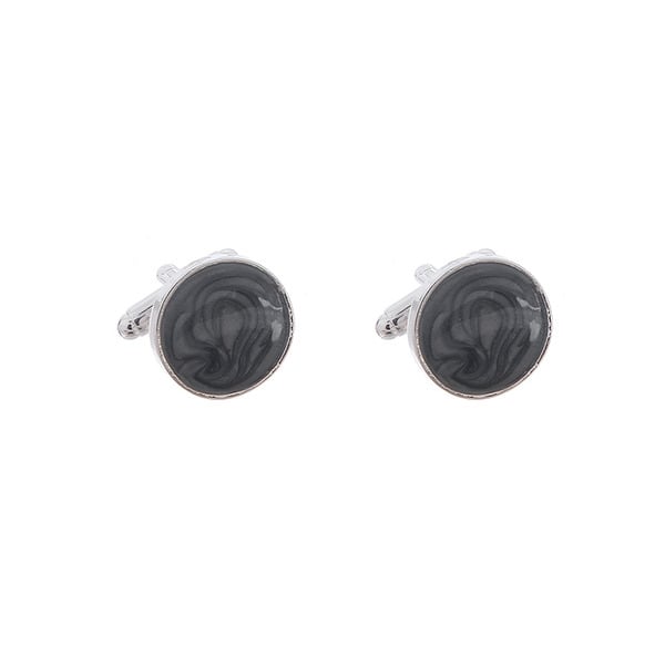 Classic Men's Modern Alloy Cufflinks