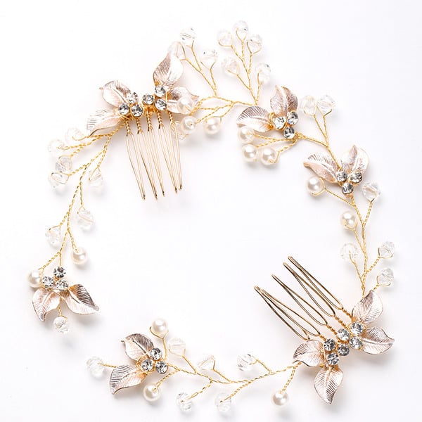 Charming/Exquisite/Pretty/Romantic Combs With Pearl/Rhinestone