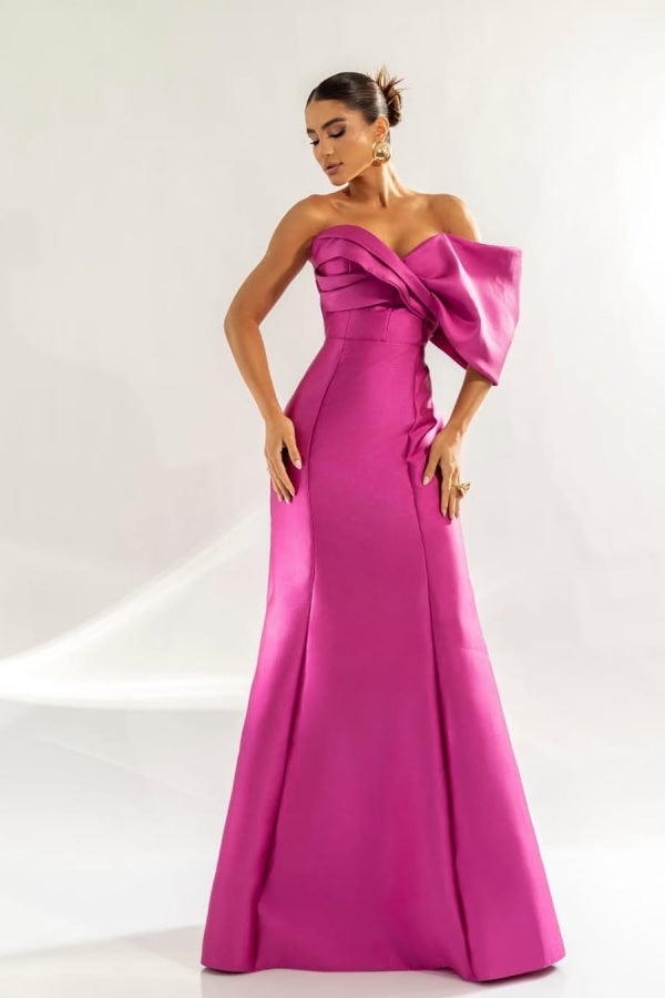 edgynewlook One Shoulder Long Prom Dress