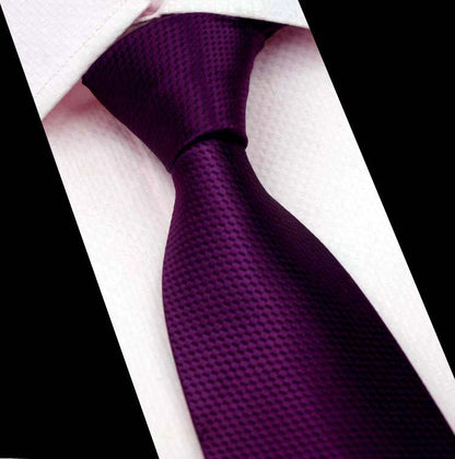 Men's Business Formal Evening Solid Color Tie