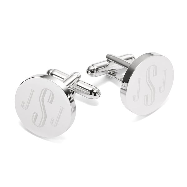 Personalized Modern Formal Mens Stainless Steel Cufflinks