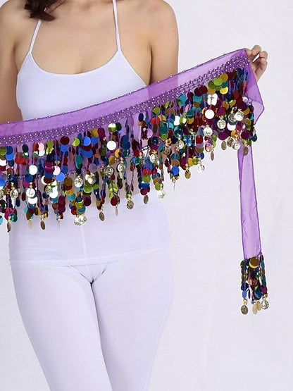 Belly Dance Hip Scarves Women's Performance