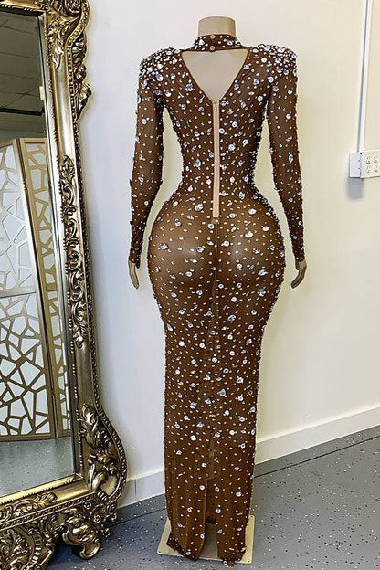 Star Rhinestone Dress