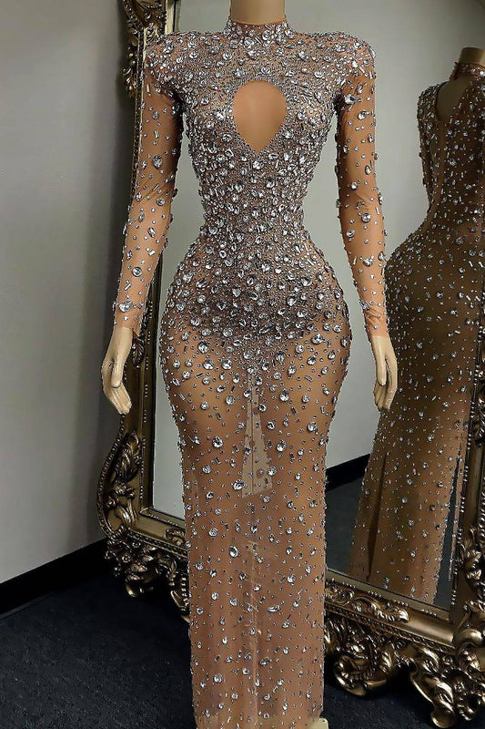 Star Rhinestone Dress