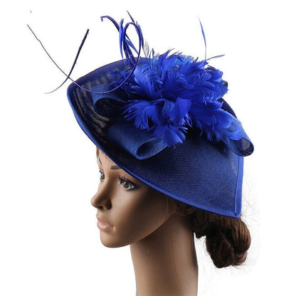 Unique Polyester Wedding Tea Party Fascinators  Feather Bowknot Headpiece