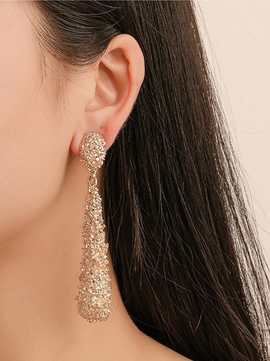 Pear Cut Drop Earrings For Women's Wedding Work Daily Party