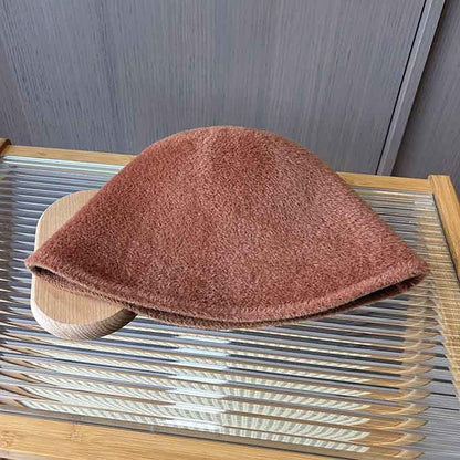 Cotton Blend Bowler Hat Fedora Hat Valentine's Day Casual Holiday Tea Party Ladies Day Elegant Vintage Simple With Cap