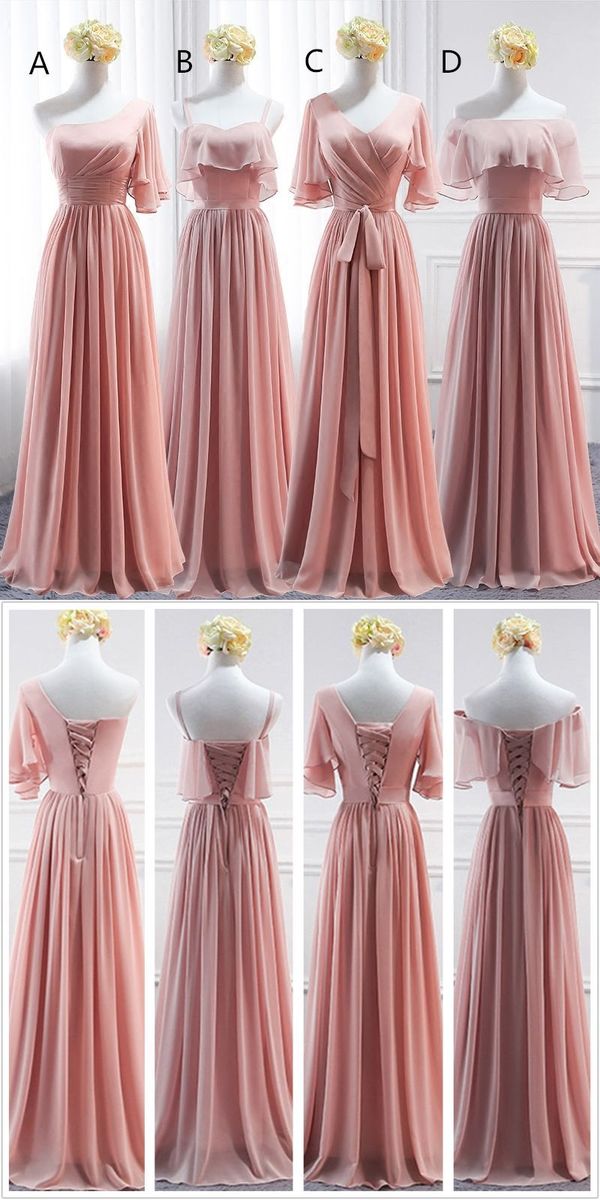 Gorgeous Bridesmaid Dress Chiffon Long Dress    fg2671