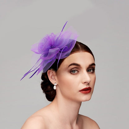 Women's Fascinators For Party Wedding Special Occasion With Feather