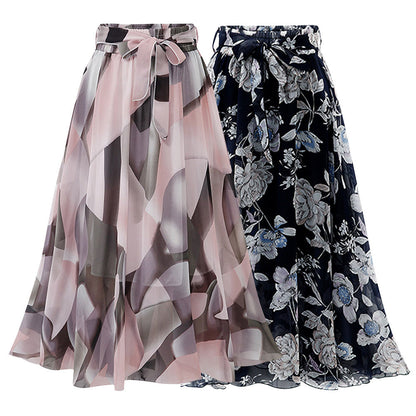 A-Line/Princess Skirt with Flower Wedding Guest Dress