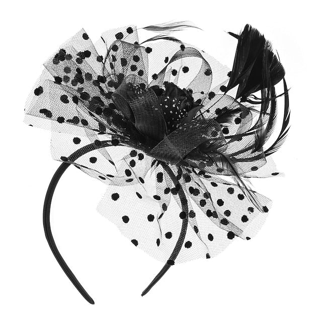 Elegant Special Occasion Party Fascinators With Feather