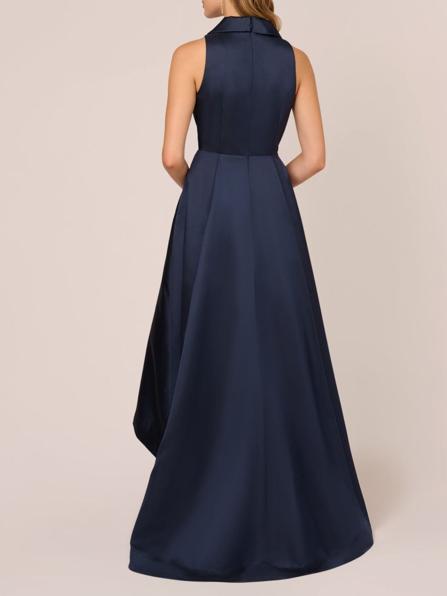 A-Line/Princess V-Neck Sleeveless Asymmetrical Mother Of The Bride  & Groom Dresses