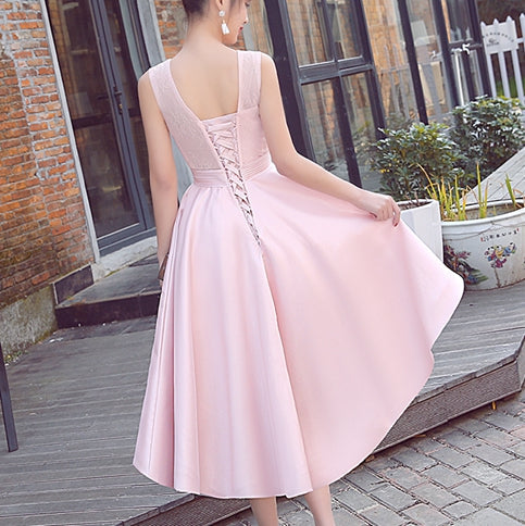 Cute high low tulle short prom dress,homecoming dress  7642