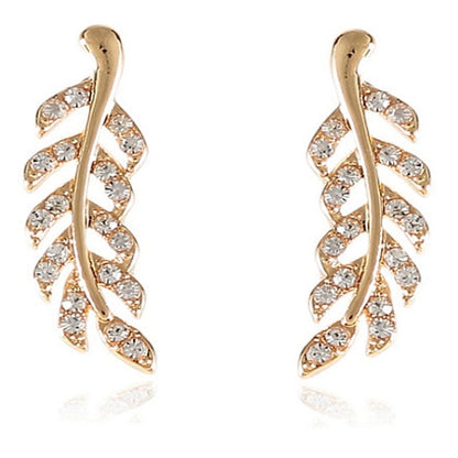 Stud Earrings For Women's Cubic Zirconia Wedding Work Daily