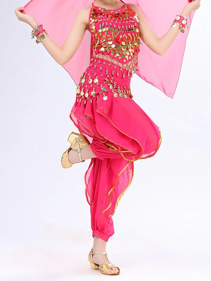 Belly Dance Kids' Dancewear Top Girls' Performance