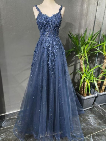 Blue Party Dress Bridesmaid Dress Long Prom Dresses Formal Evening Dresses       fg4480