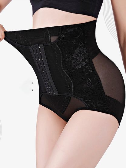 Corset Women's Sport Sexy Control Waist Trainer Flower Panties Shapewear