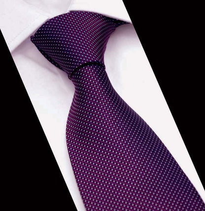 Men's Business Formal Evening Solid Color Tie