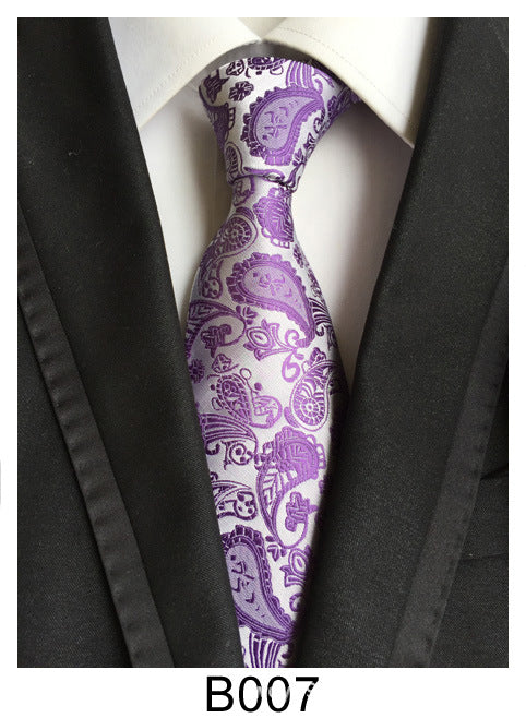 Men's Business Formal Evening Jacquard Tie