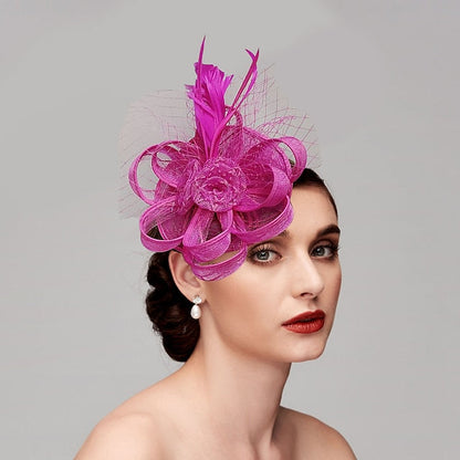 Wedding Horse Race Ladies Day Melbourne Cup Fascinators With Feather