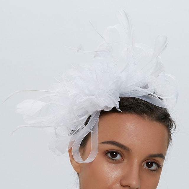 Cocktail Royal Astcot Retro Elegant Fascinators With Feather