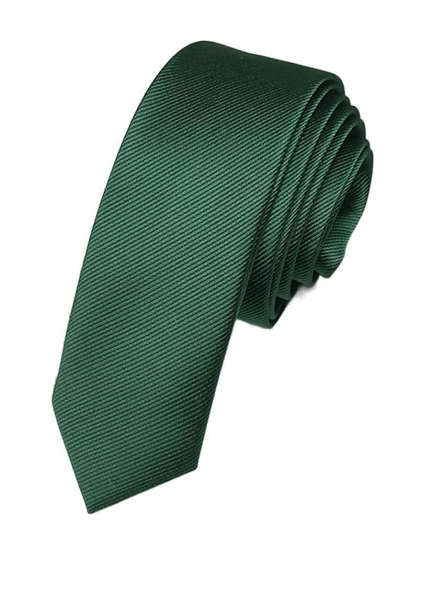 Men's Solid Colored Classic Tie