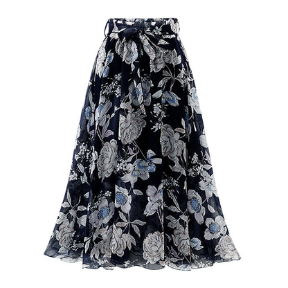 A-Line/Princess Skirt with Flower Wedding Guest Dress