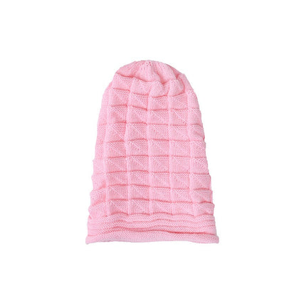 Women's Slouchy Portable Windproof Comfort Outdoor Street Dailywear Knit Pure Color Hat