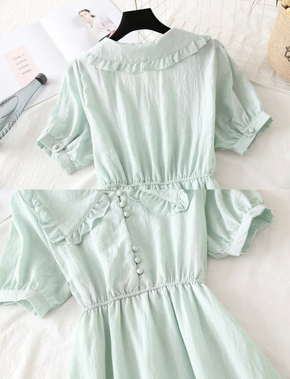 Cute girl dress summer dress women's dress  1143