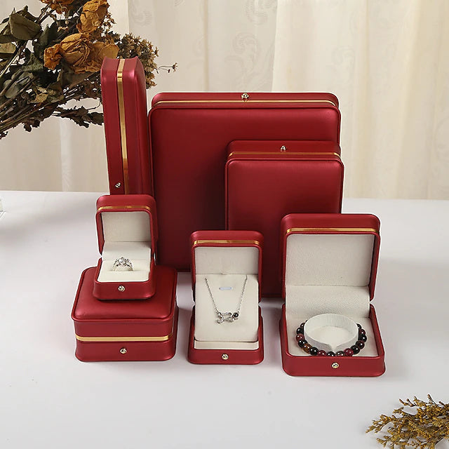 Jewelry Box Jewelry Box Gift Box Ring Pendant Bracelet Necklace Pearl Box