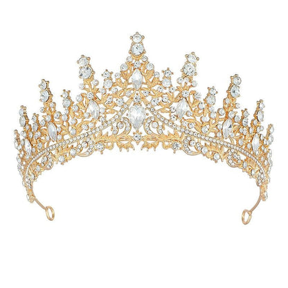 Crown Tiaras Alloy Wedding Party / Evening Retro Sweet Headpieces With Crystal