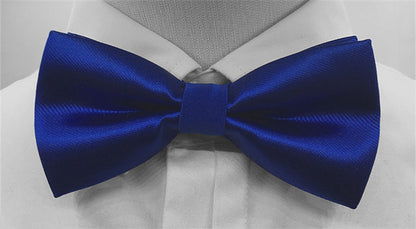 Men's Solid Colored Bow Tie Fashion Work Wedding Formal Classic Retro Bow