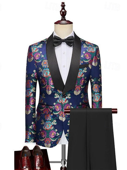 Men's Suits Single Breasted One-button 2 Pieces Party Evening Prom Suits