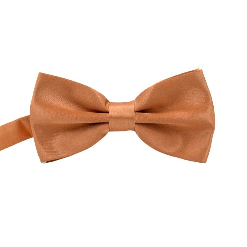 Men's Solid Colored Bow Tie Fashion Party Wedding Formal Evening