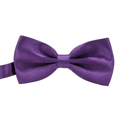 Men's Solid Colored Bow Tie Fashion Party Wedding Formal Evening