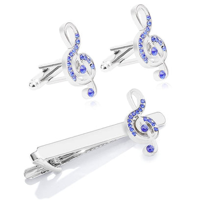 Classic Men's Modern Alloy Cufflinks Tie Clip