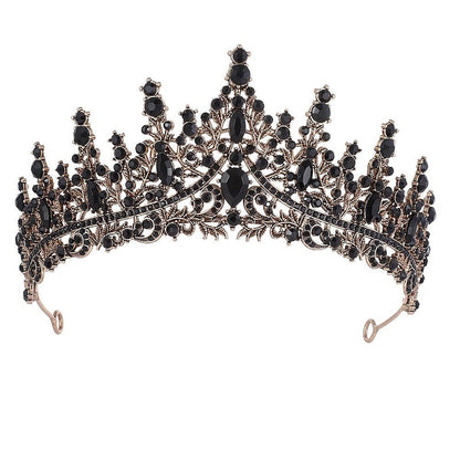 Crown Tiaras Alloy Wedding Party / Evening Retro Sweet Headpieces With Crystal